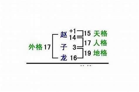 人格總格怎麼算|五格起名法：天格、地格、人格、總格、外格